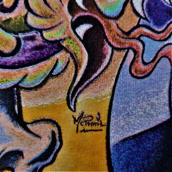 Metallica NorCal Skull thrash metal rock Tie-Dye Official T-Shirt 1X Plus NWT - Picture 3 of 5